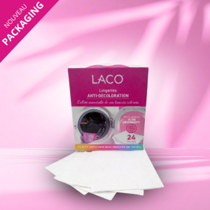 Lingettes anti-décoloration pour linge